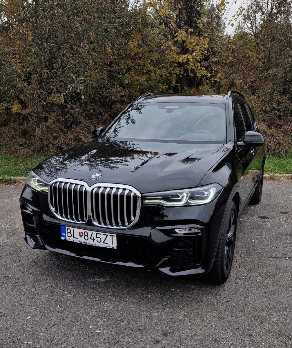 ZNIŽENÁ CENA BMW X7 40i, m-packet, 7 miestne, odpočet DPH