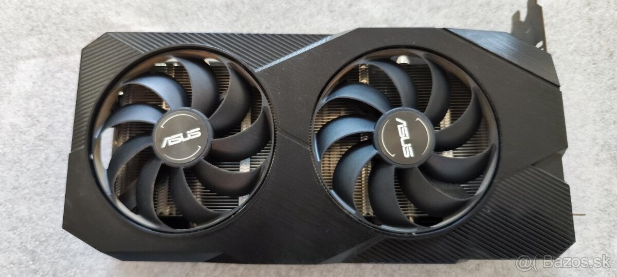 Predám ASUS Dual GTX 1660 SUPER - OC Edition 6GB GDDR6 EVO