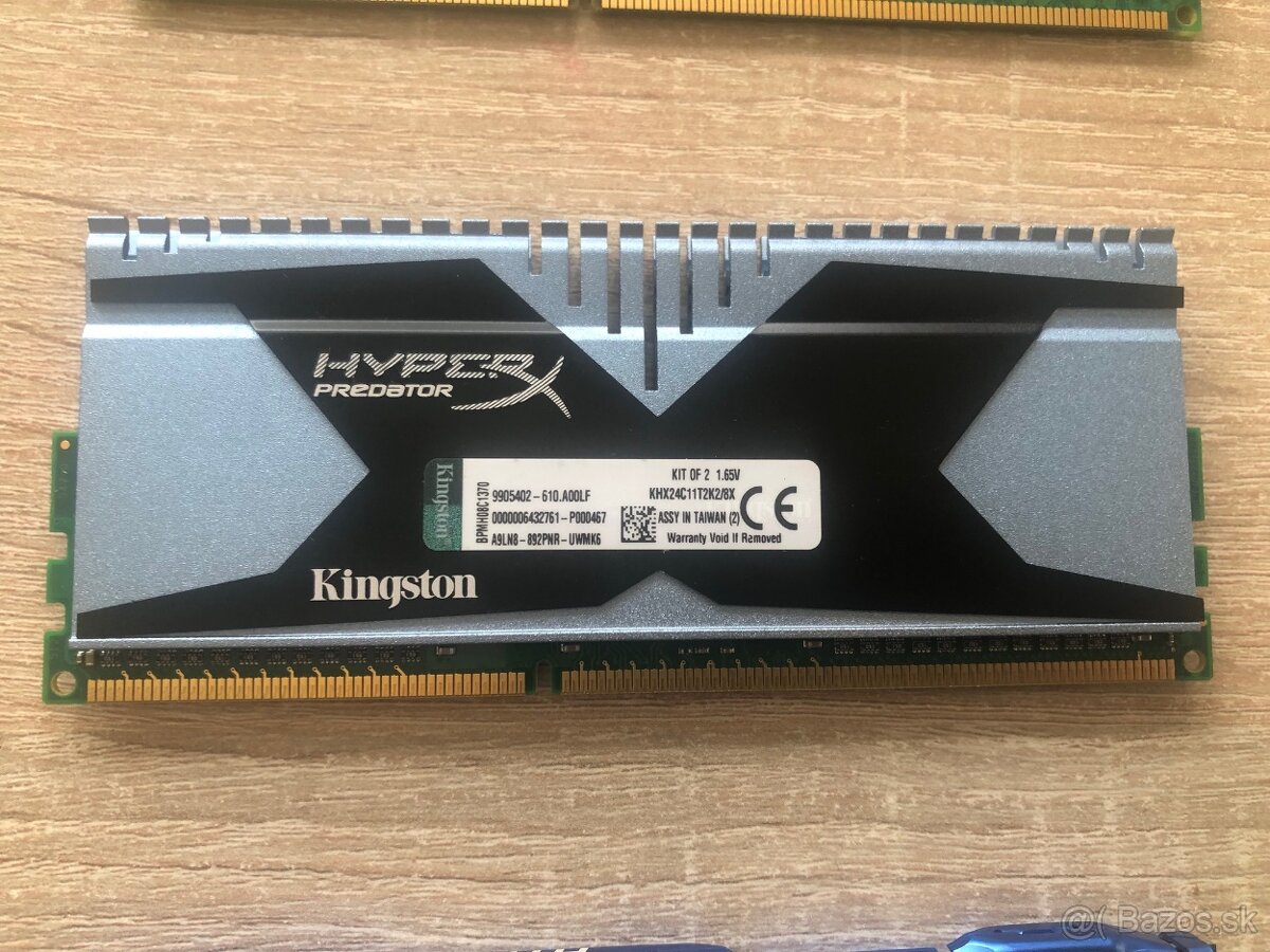 Kingston predator SDRAM 4GB DDR3 2400CL11