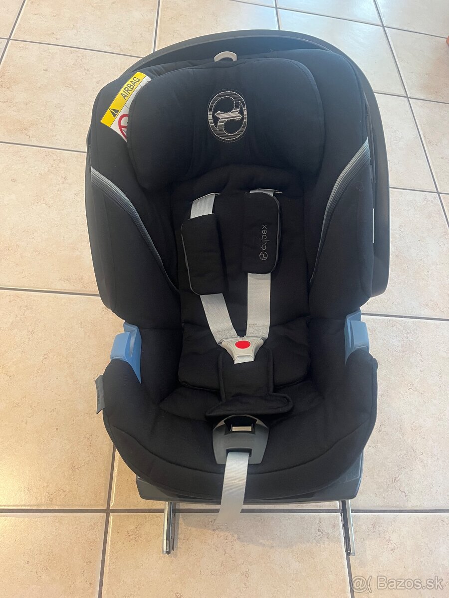 Vajíčko CYBEX ATON 5 + základňa ISOFIX + adaptéry na kočík