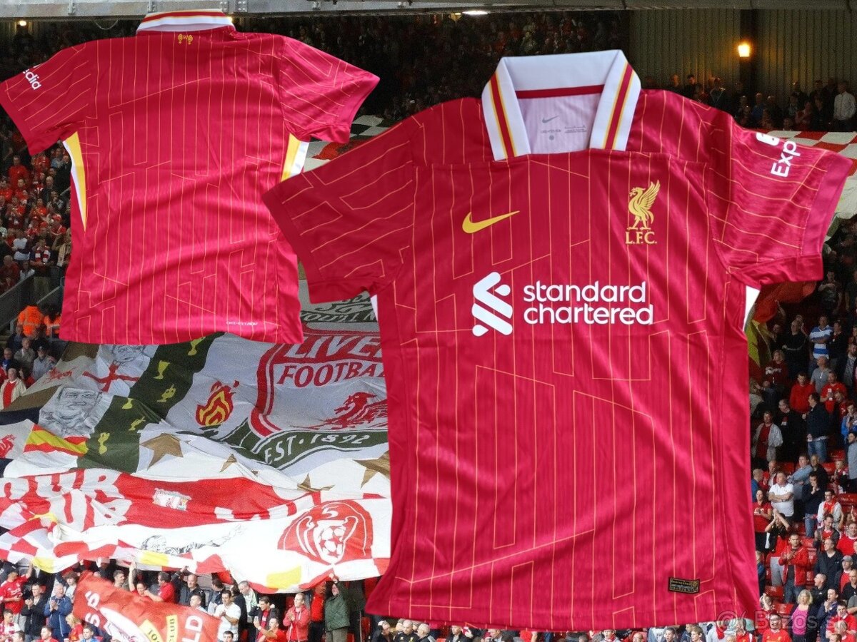 futbalový dres Liverpool FC Home Authentic verzia 2025