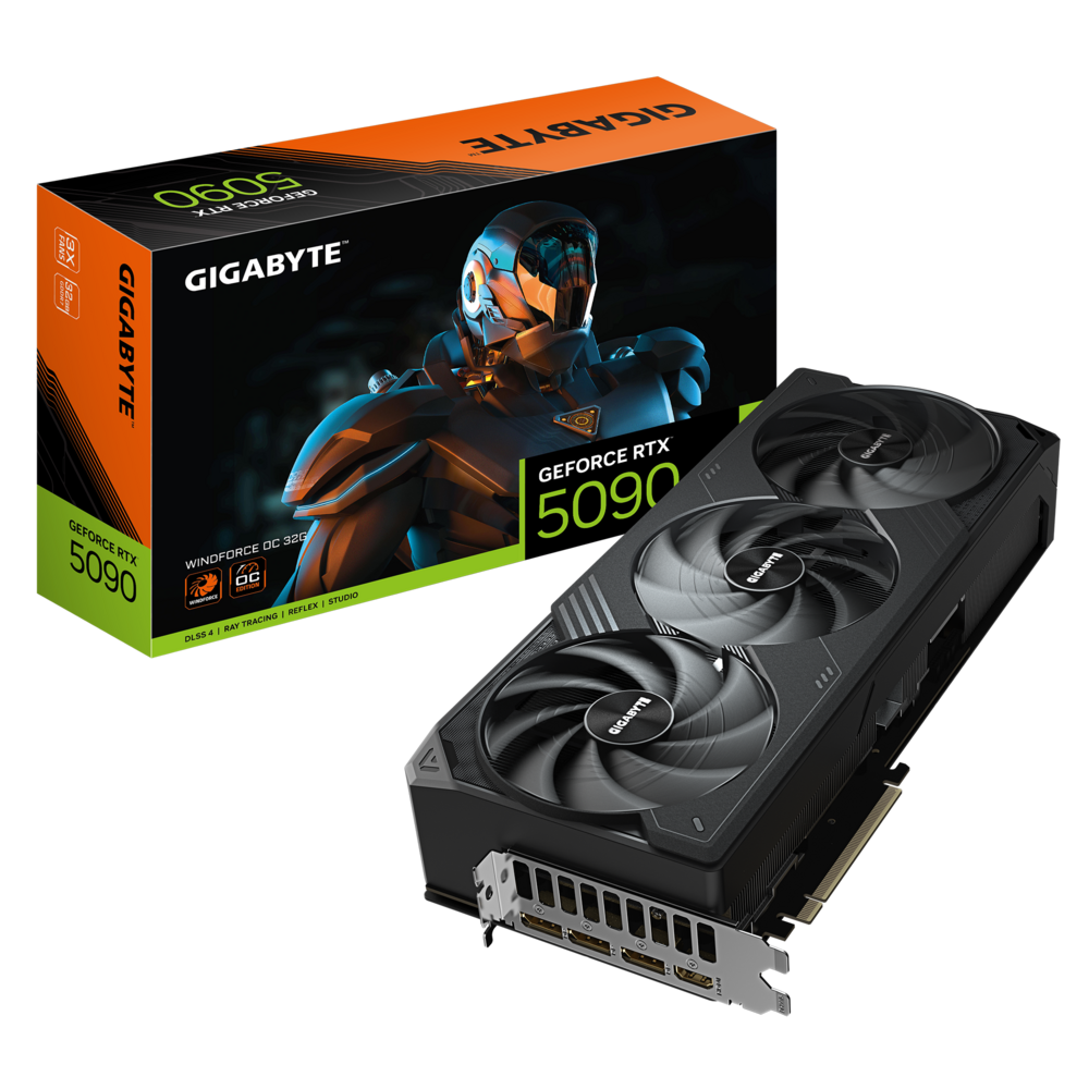 GIGABYTE GeForce RTX 5090 WINDFORCE OC 32G