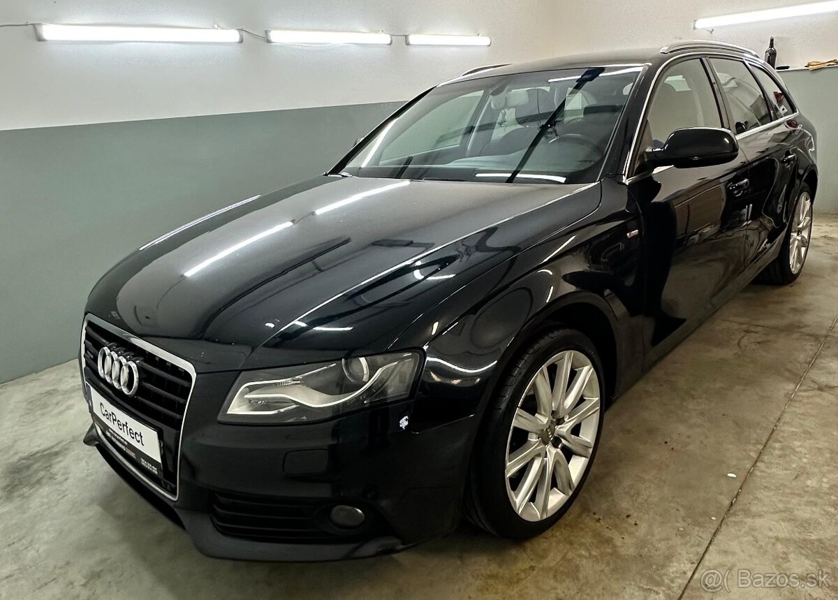 AUDI A4 B8, 3.0 TDI 176kW, QUATTRO 4X4 S-LINE