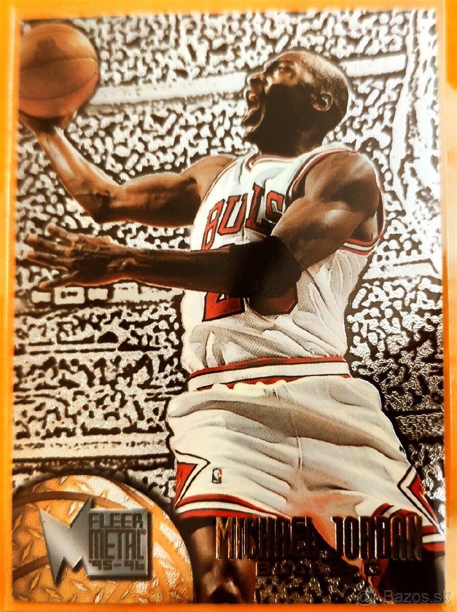 Michael Jordan Fleer metal 95/96 #13 (silver)