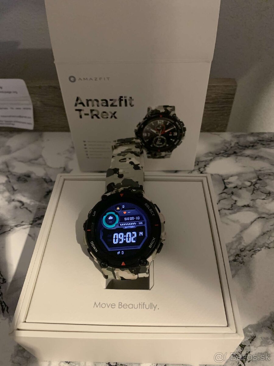 Športové hodinky Amazfit T-Rex Camo Green

