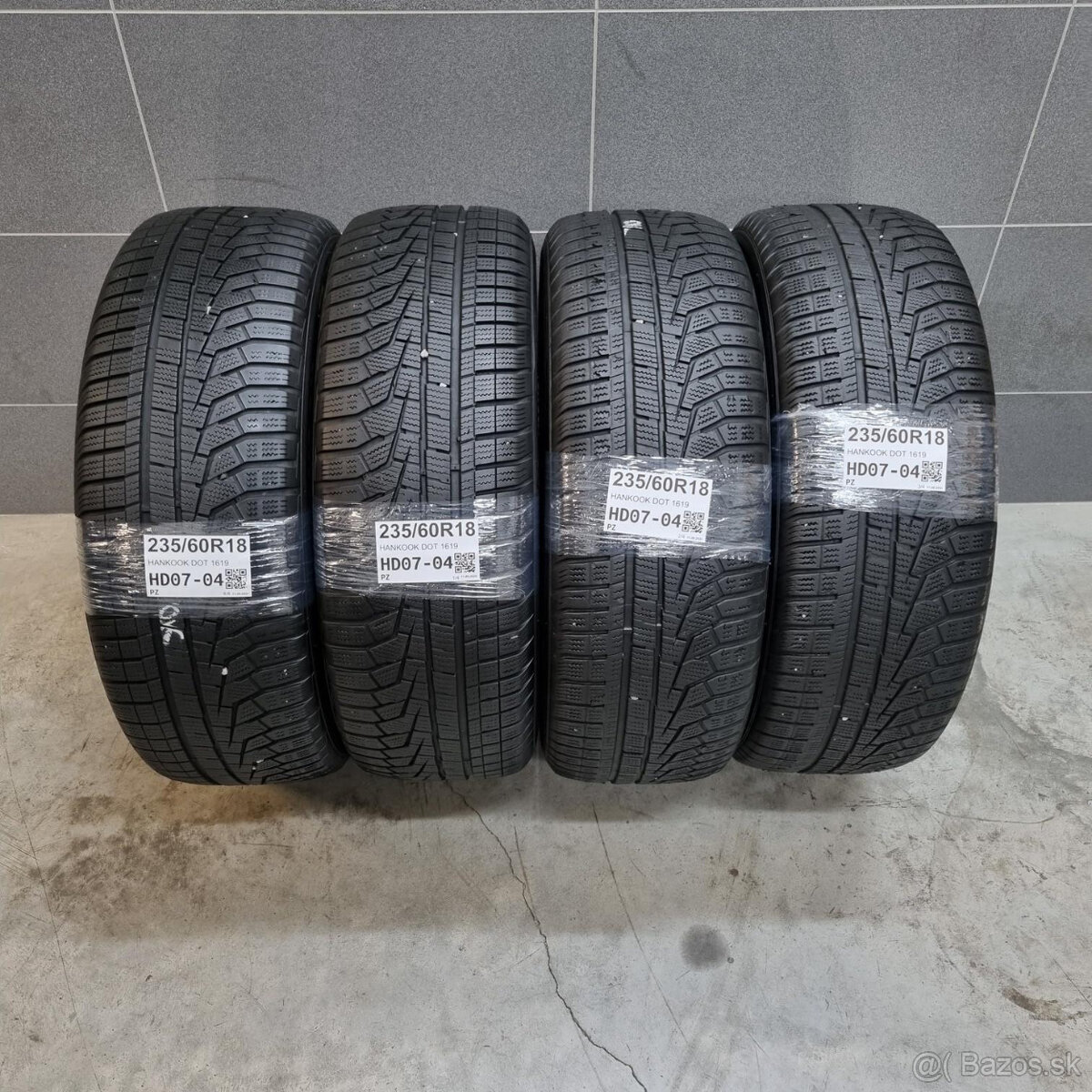 Zimné pneumatiky 235/60 R18 HANKOOK DOT1619