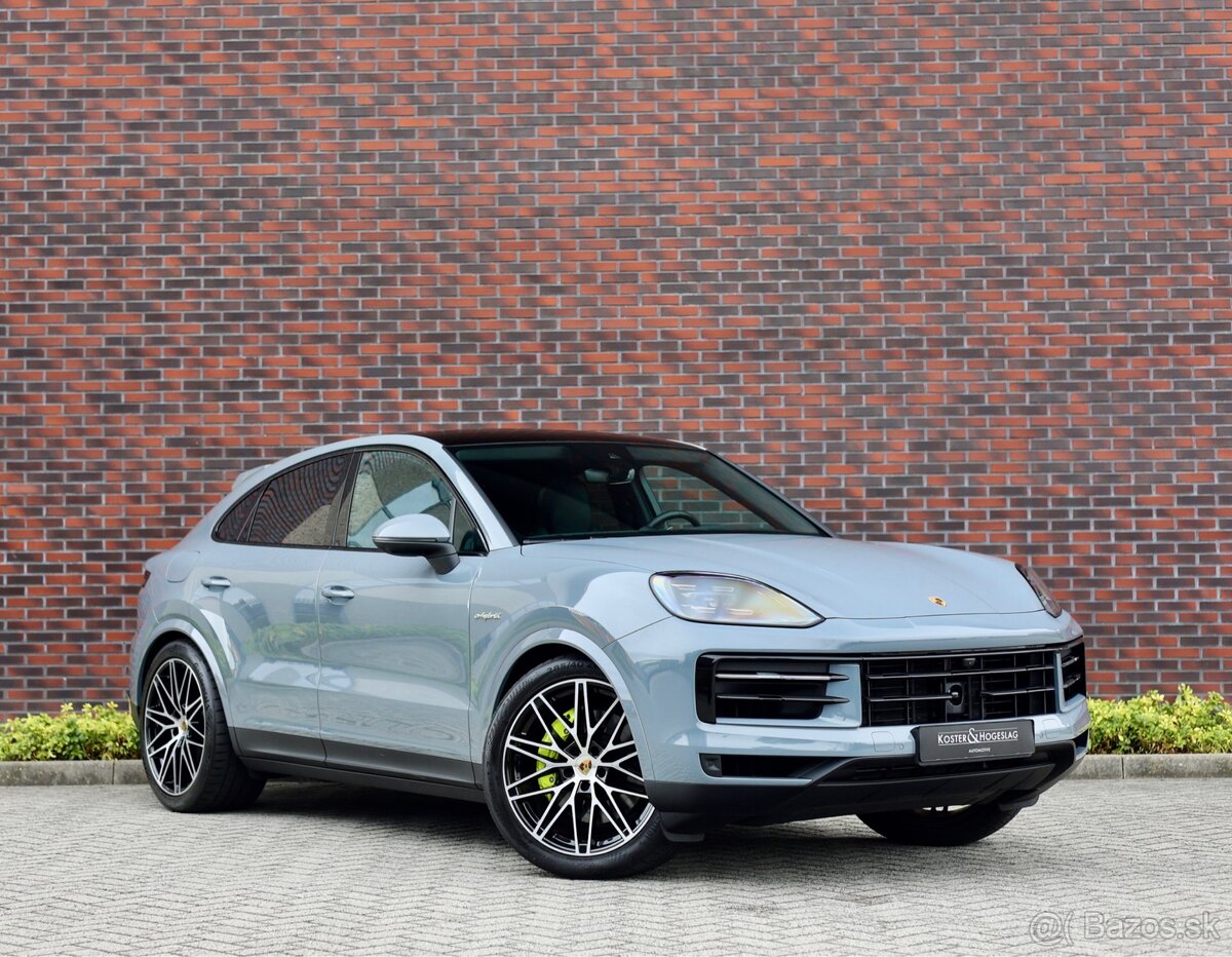 PORSCHE Cayenne Coupe 3:0 V6 E-Hybrid AT, SPORT, NOVÉ