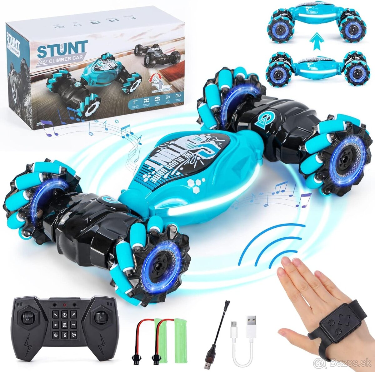 RC auto 2. 4GHz Stund climber s ovládaním gestami