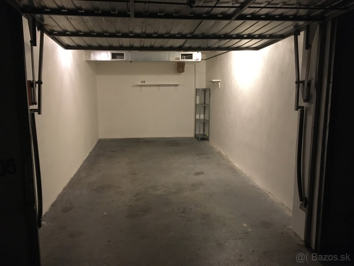 For rent garage/Na prenajom garaz Petrzalka Cernysevskeho