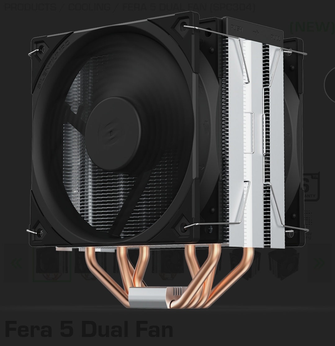 Silentum PC Fera 5 Dual Fan