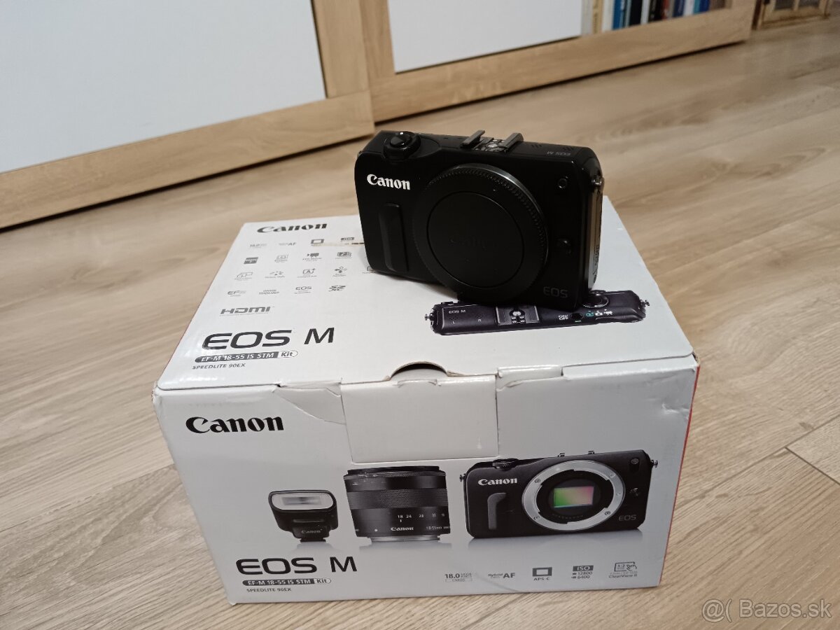 Canon eos M  ako nový 100pecent stav