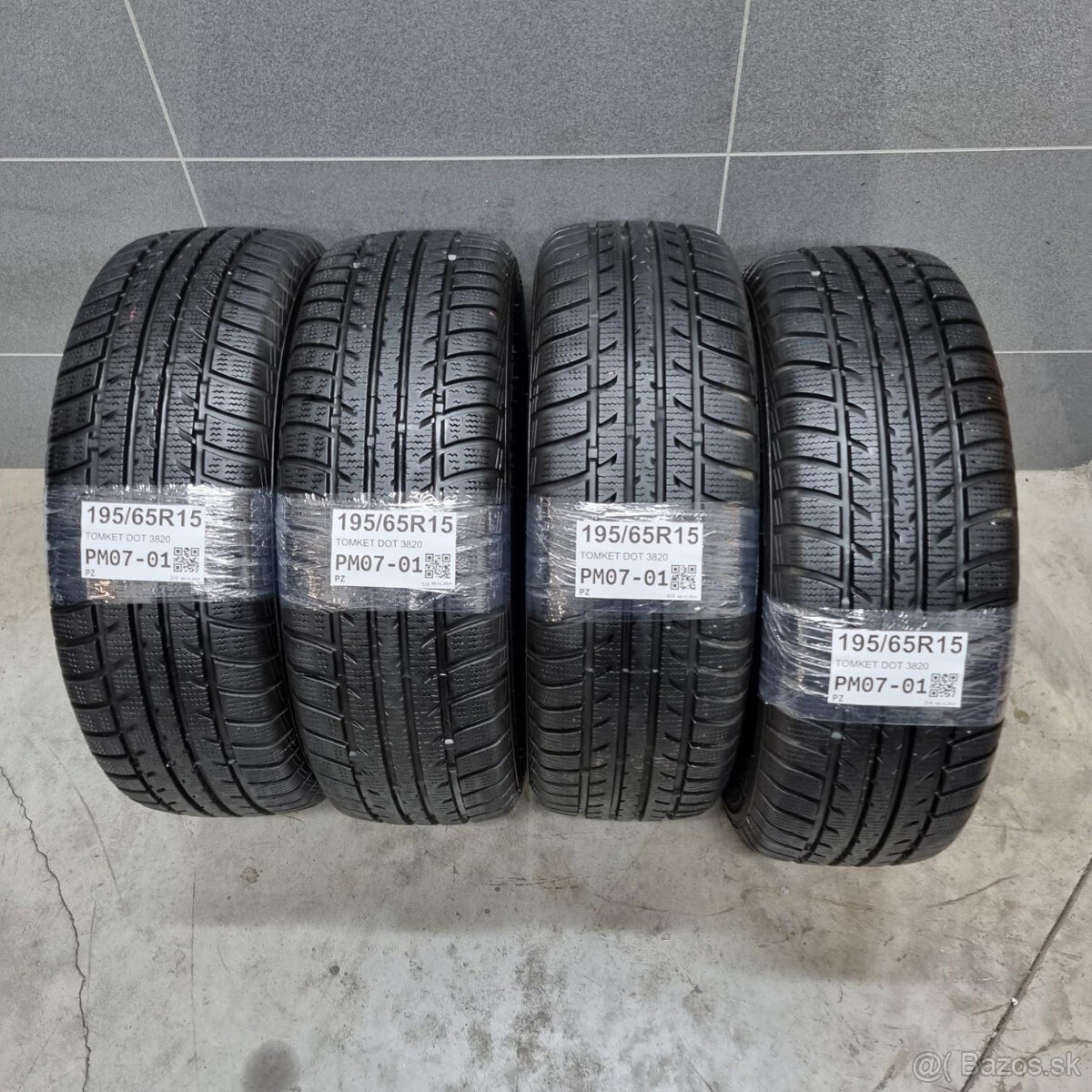 Zimné pneumatiky 195/65 R15 TOMKET DOT3820