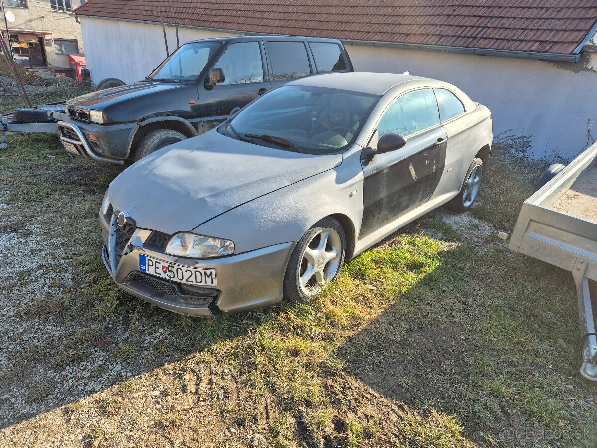 Predám Alfa Romeo GT 110kw Nepojazdne