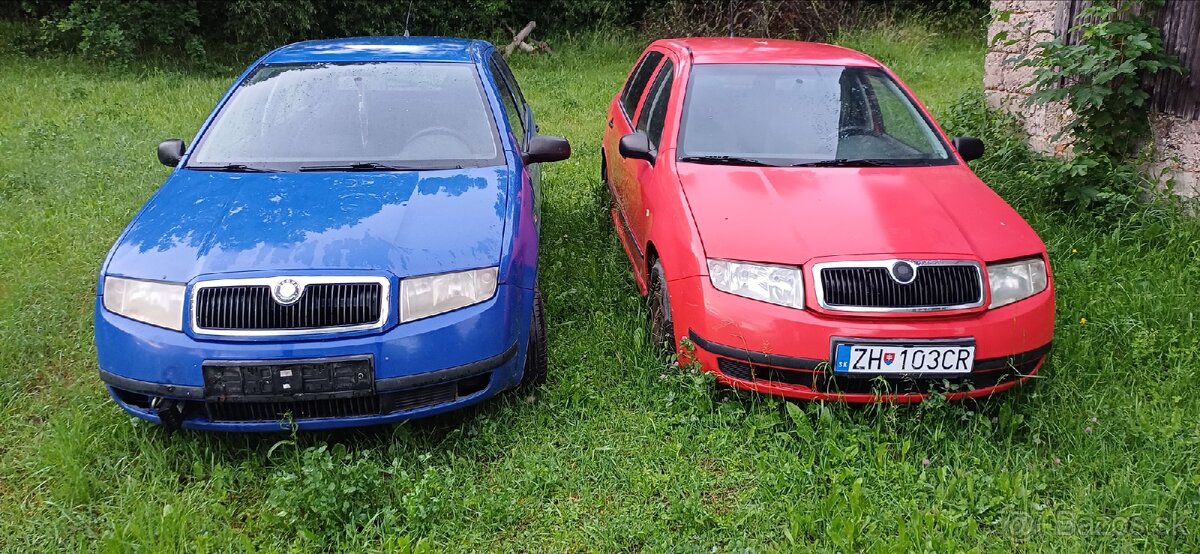 Rozpredám na diely Škoda Fabia 1.4