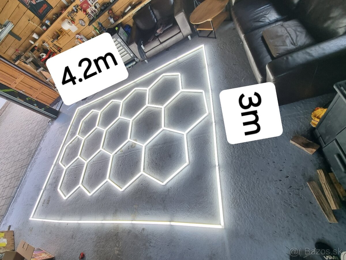 Hexagon led