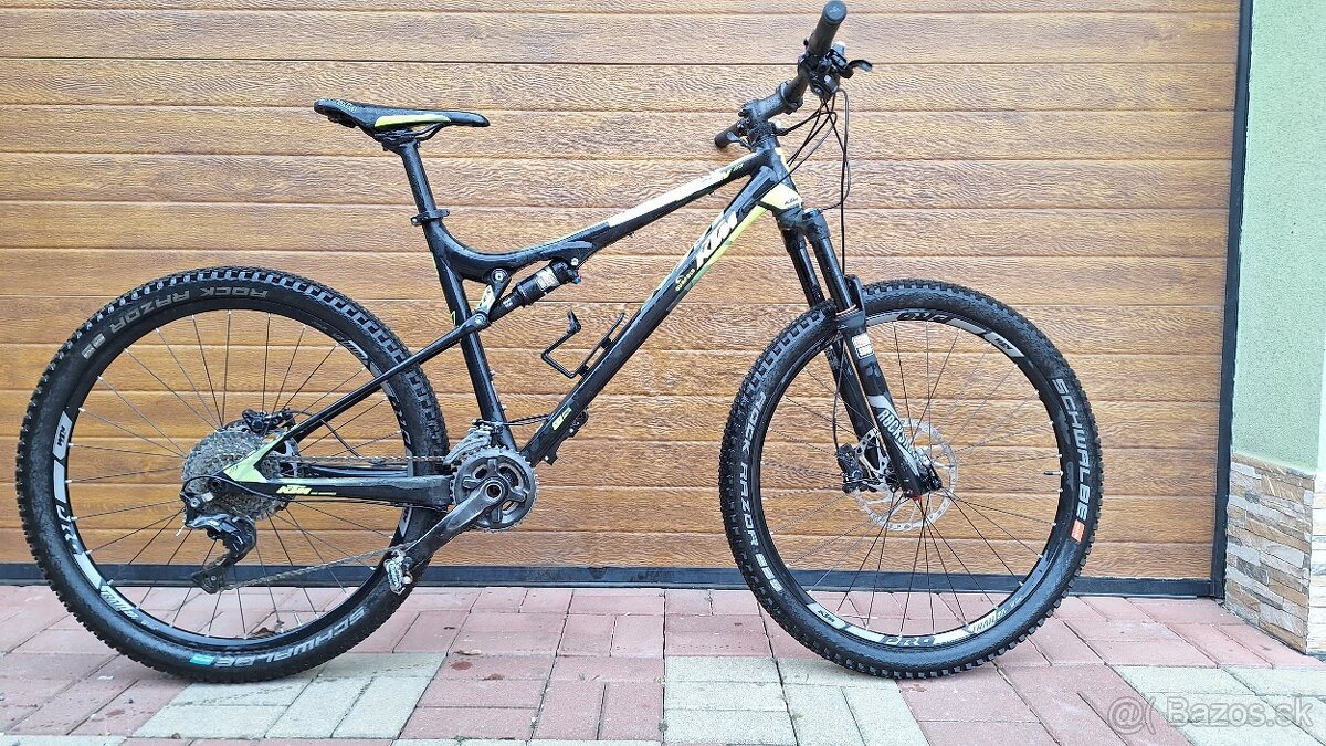 Celoodpružený horský bicykel KTM