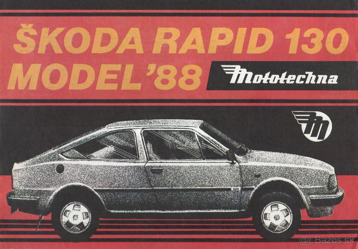 Prospekt ŠKODA RAPID 130, Model 88