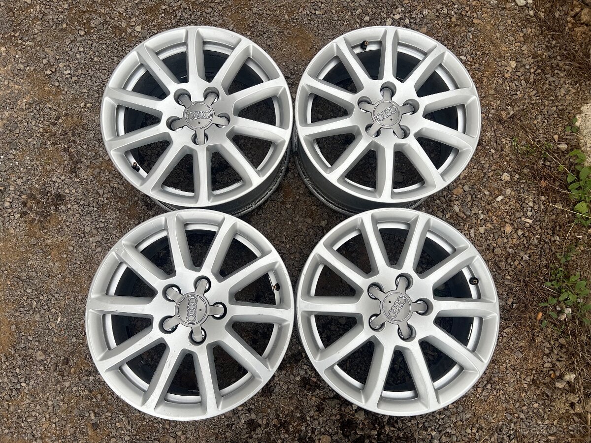 Predám elektróny 5x112 R16 original Audi A4 B8