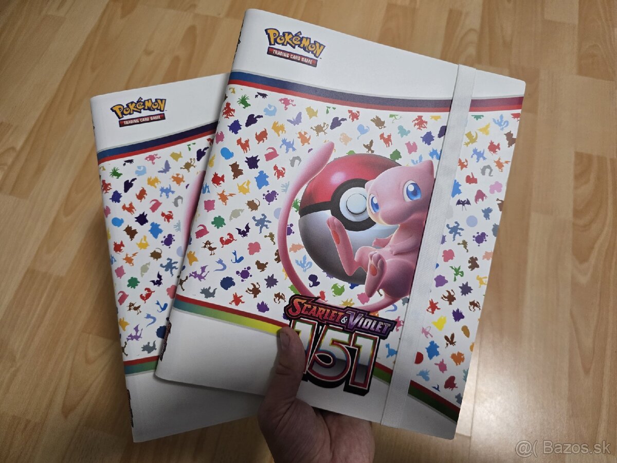 Predám Albumy na Pokémon karty