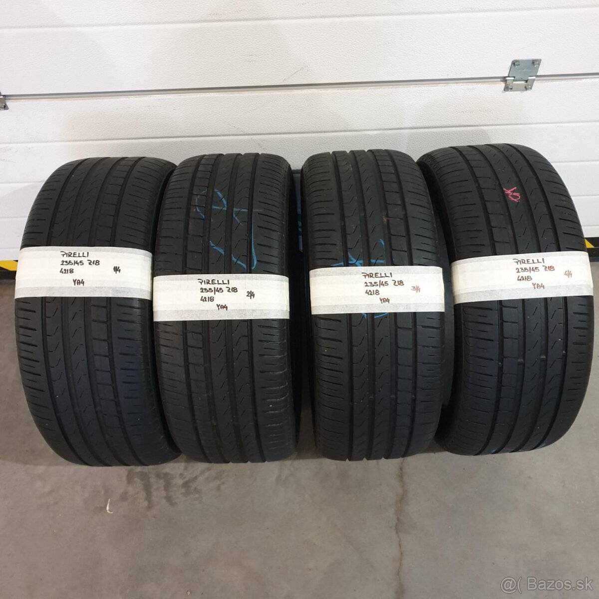 Letné pneumatiky 235/45 R18 PIRELLI DOT4218