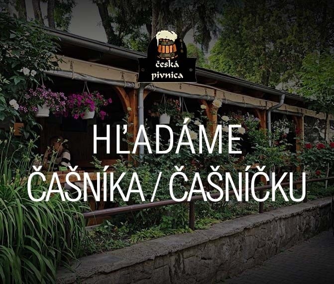 Hľadáme čašníka / čašníčku