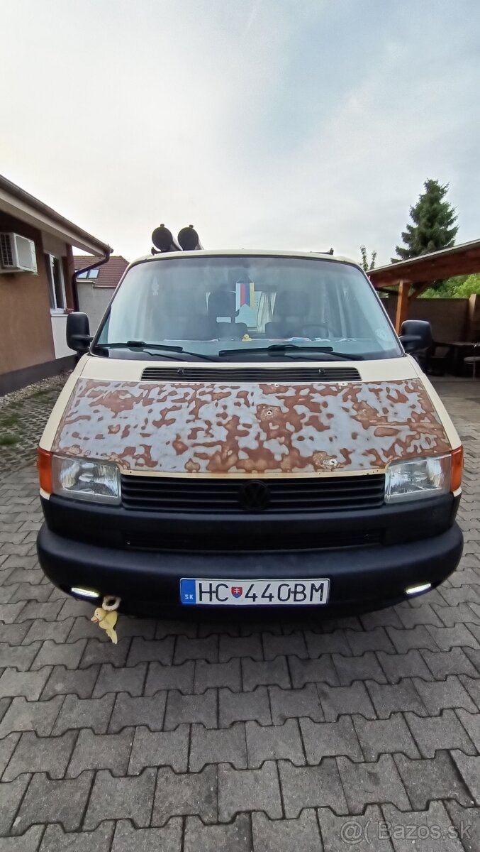 Obytná dodávka vw t4