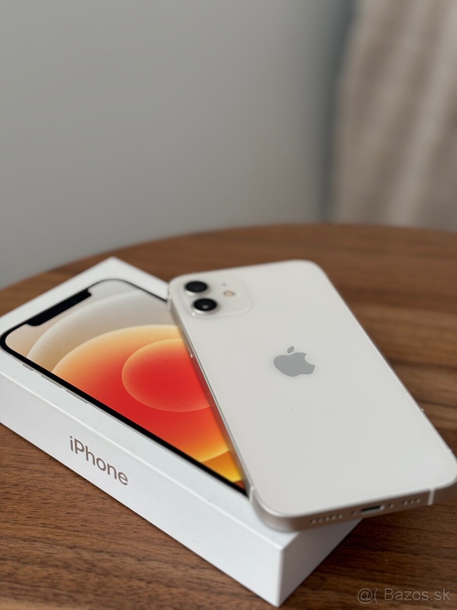 iPhone 12 128gb White TOP STAV