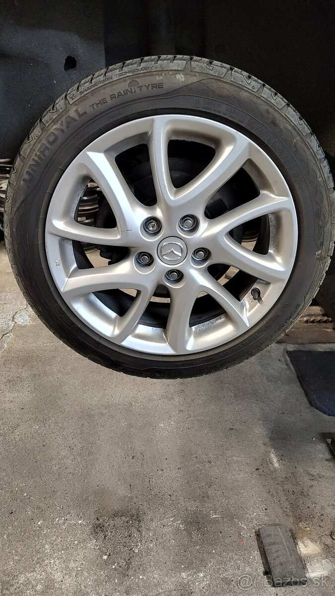 Predám disky Original Mazda 17palcové 5x114,3