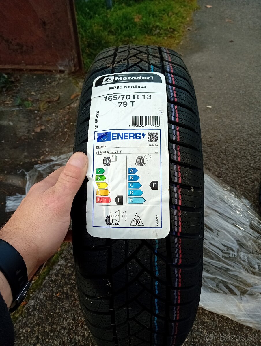 Nové zimné pneu 165/70 R13 79T