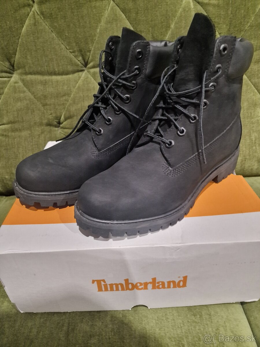 Timberland čižmy (čierne, nenosené)