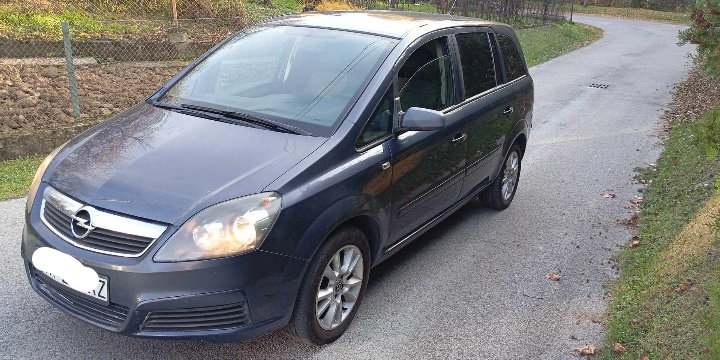 PREDÁM-OPEL ZAFIRA:1,9 CDTI RV:2007,STK+EK NOVÁ.