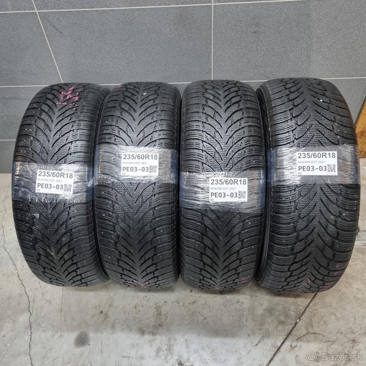 Zimné pneumatiky 235/60 R18 NOKIAN DOT2821