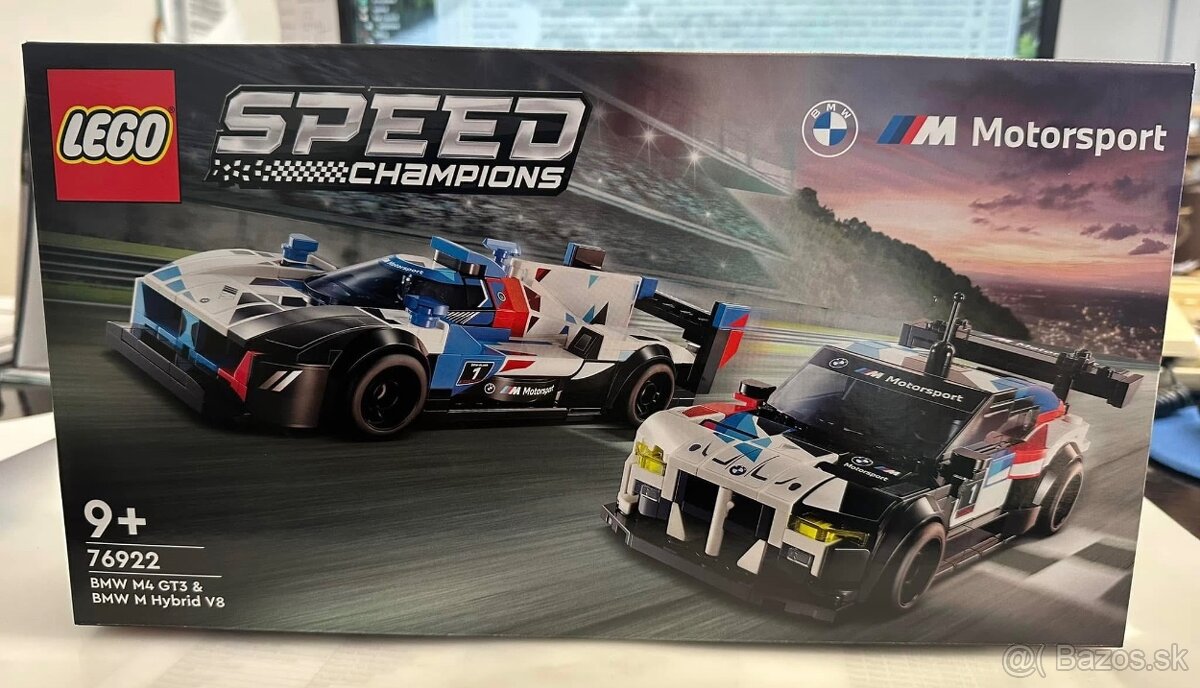 LEGO® Speed Champions 76922 Pretekárske autá BMW M4 GT3 a BM