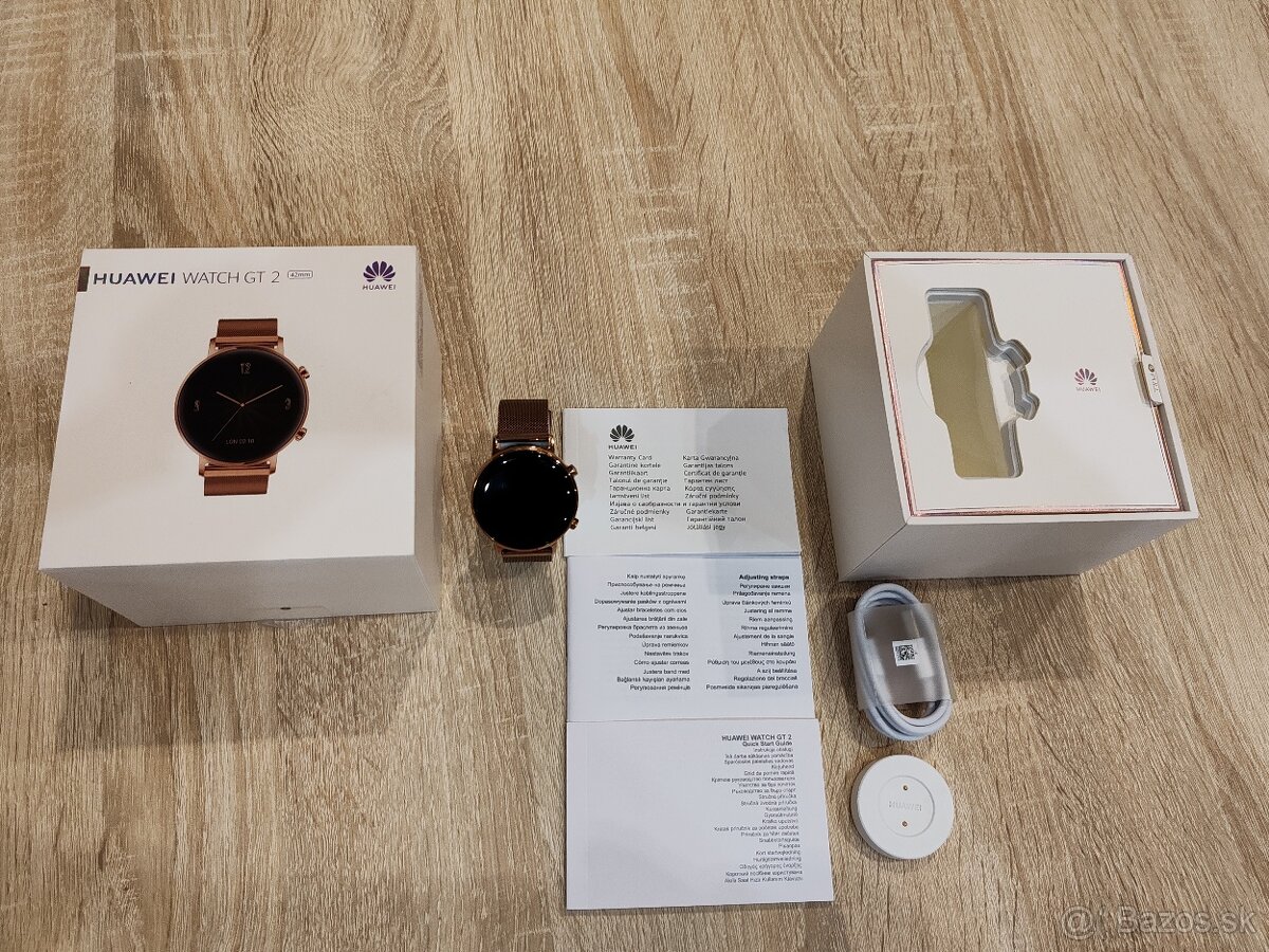 Huawei watch GT2 rose gold 42mm