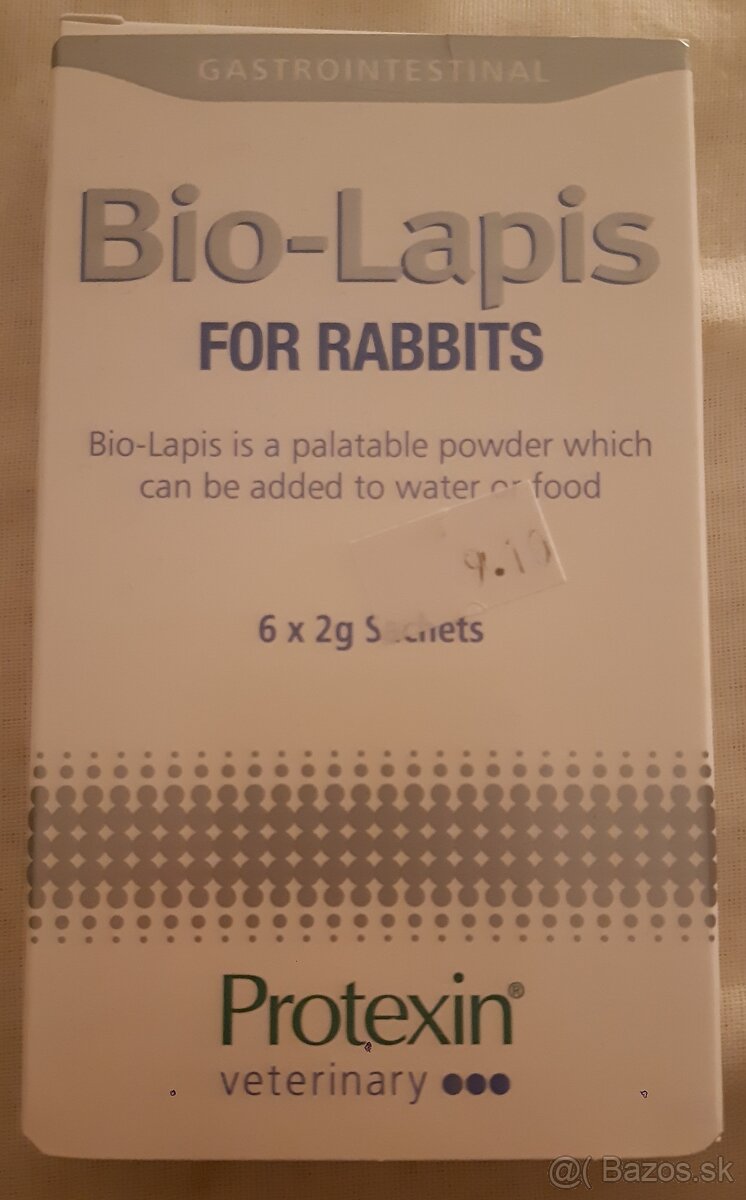 Bio-Lapis doplnkové krmivo pre králiky - probiotikum