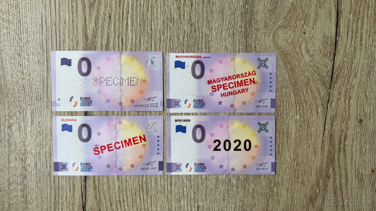 0€ Souvenir - Specimen