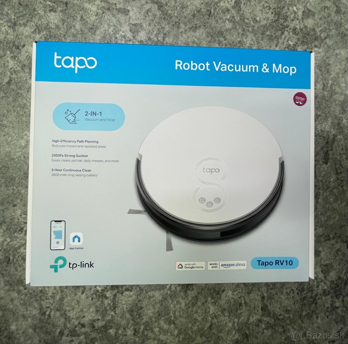 Robotický vysávač s mopom TP-Link