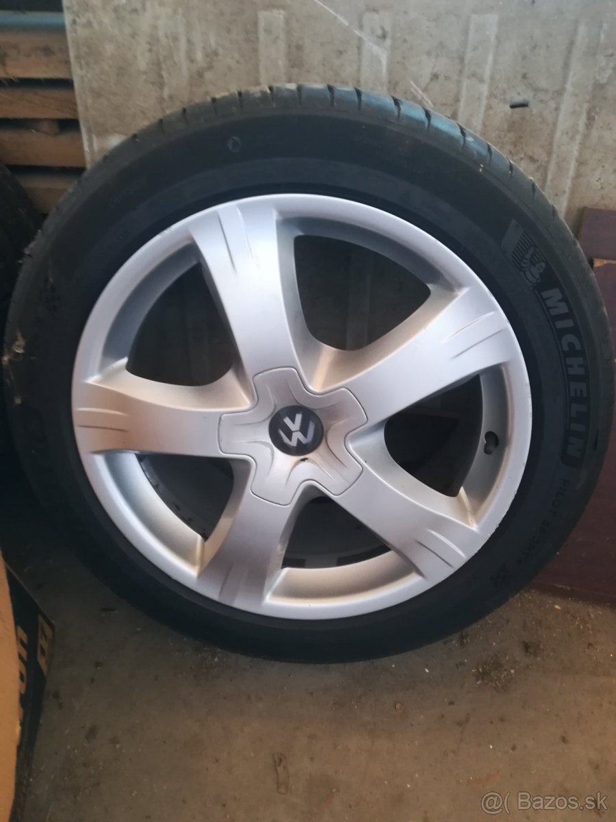 Predám letnú sadu kolies na multivan 5x120 r18