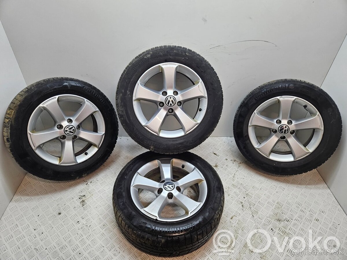 Vw Disky R16 5×112 Sharan Touran Jetta Golf zimné pneu