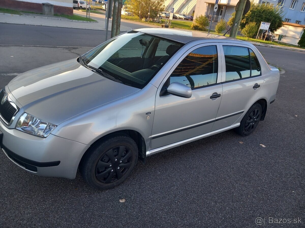 Predám Škoda Fabia 1.4 MPI Benzín R.v 2002 STK-EK DO 07/2025