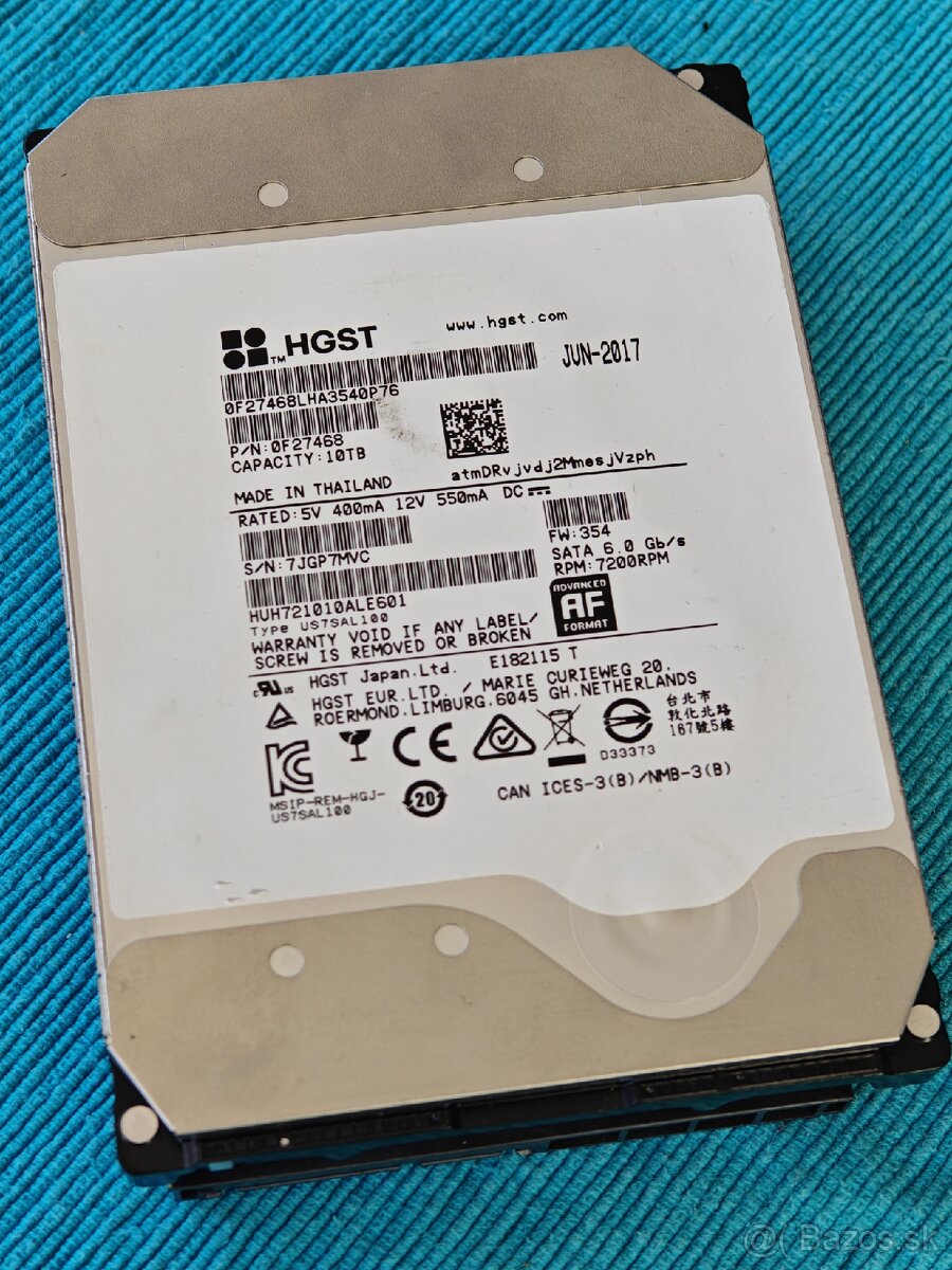 10TB HDD