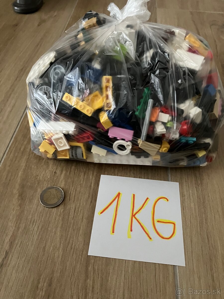 Predám 1 kg váženého LEGO – netriedené