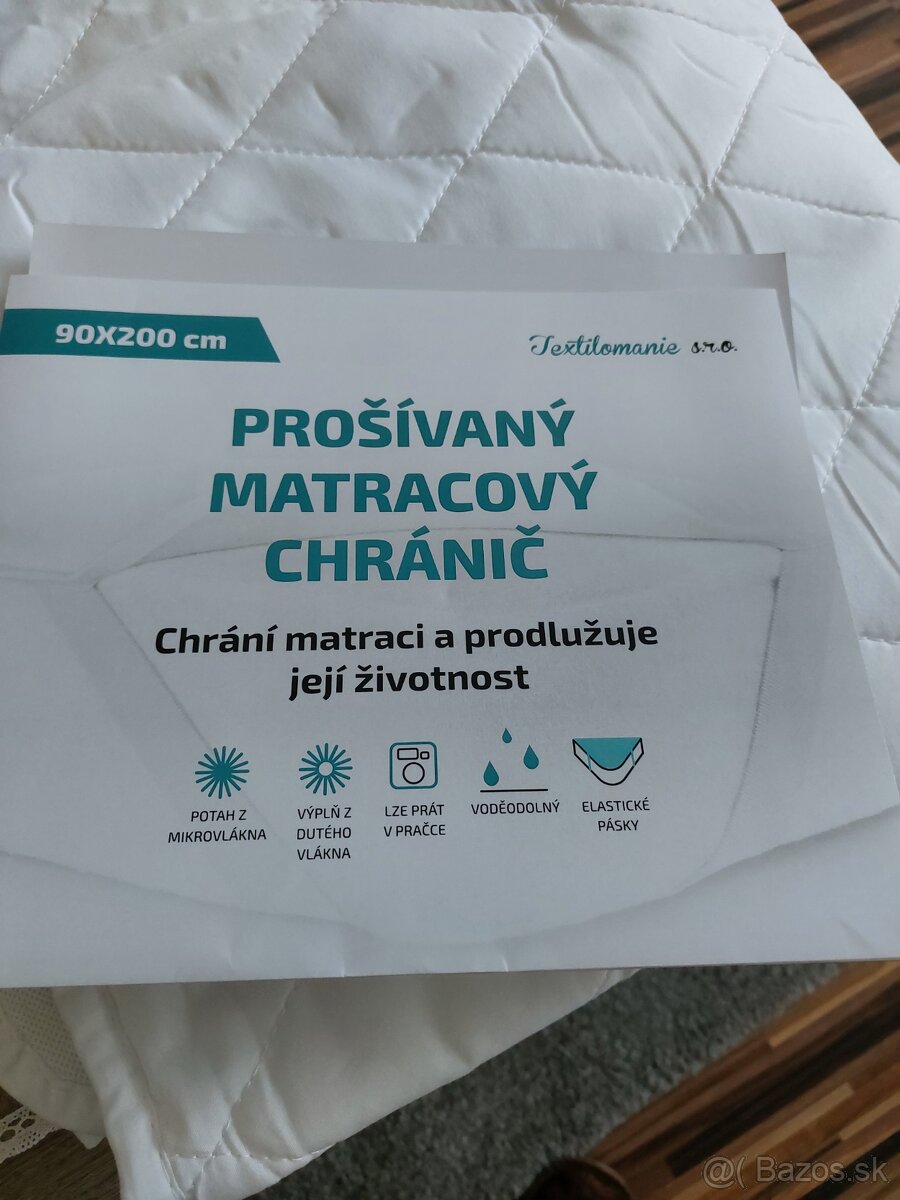 Nepremokavý chranic matraca