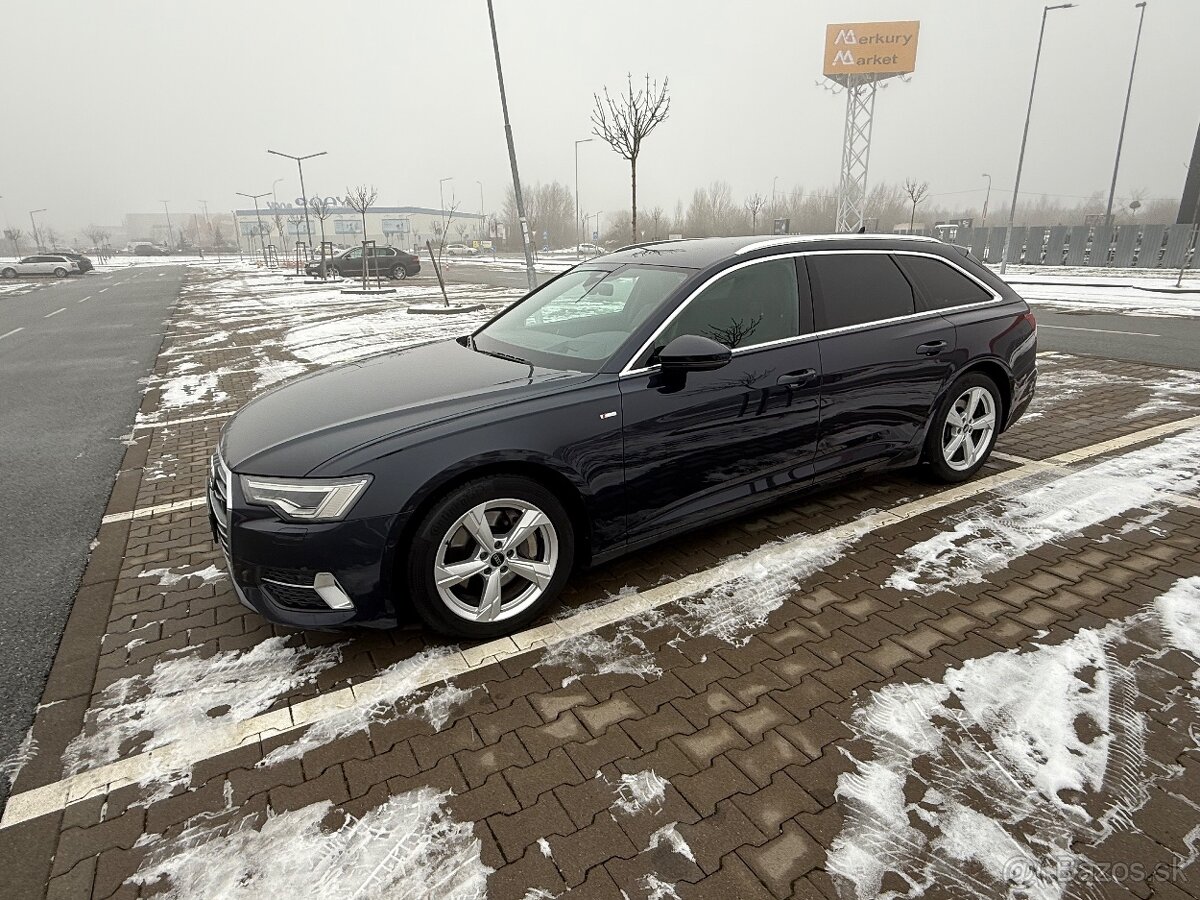 Audi A6 45 TDI Quatro head-up displej, nezávisle kúrenie