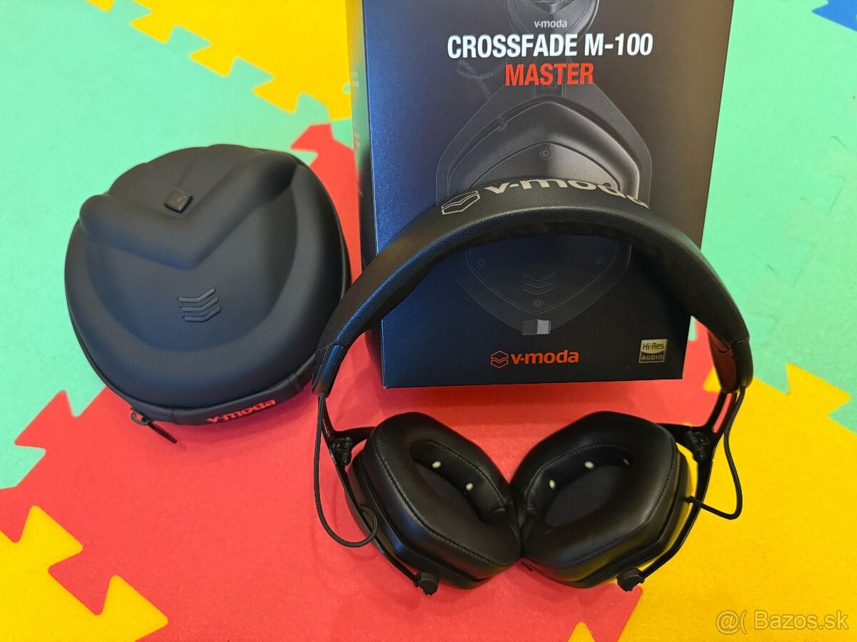 V-Moda Crossfade M100 Matte Black Hi-Fi Slúchadlá