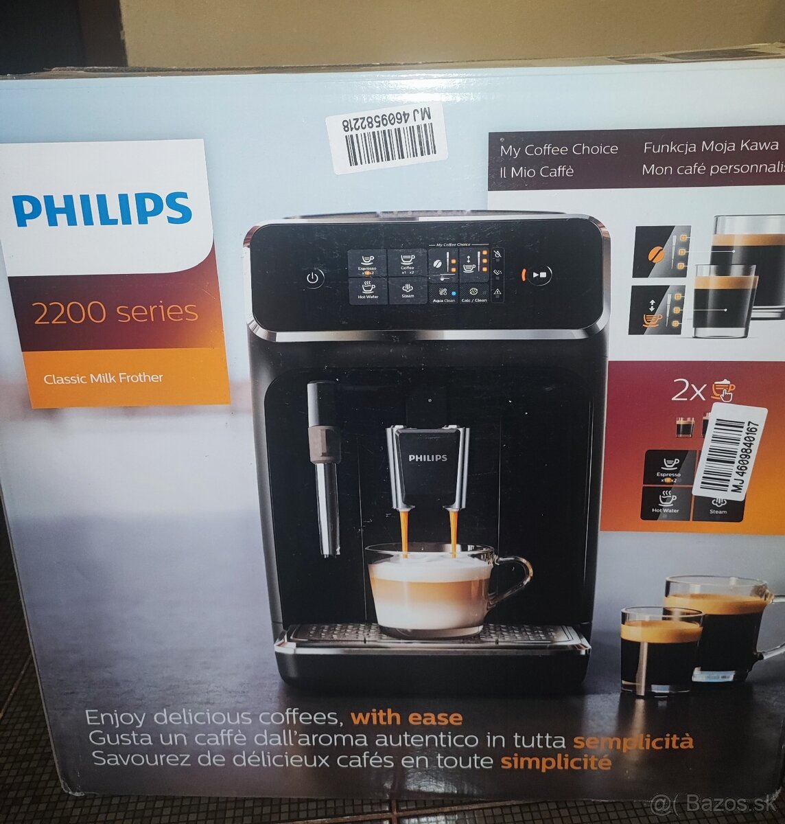 kávovar Philips 2200 series/ automat / pôvodna cena 340€