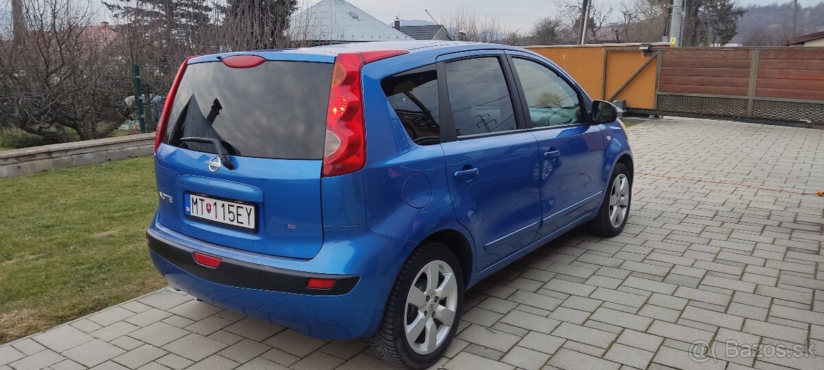 Predám Nissan note 1,6 benzín 81kw.