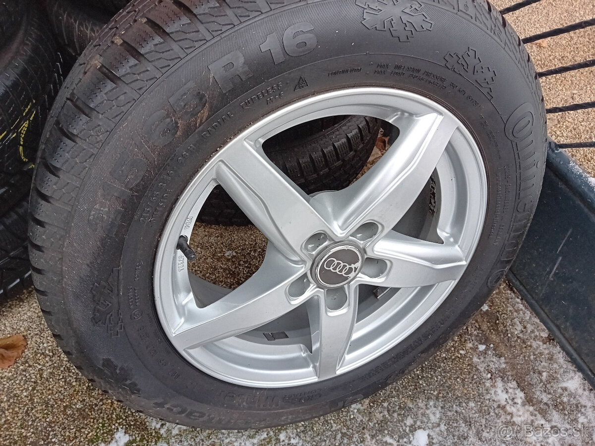 hlíníkové disky "Q3 /Karoq/Tiguan" 5x112 16" pneu 215/65 r16