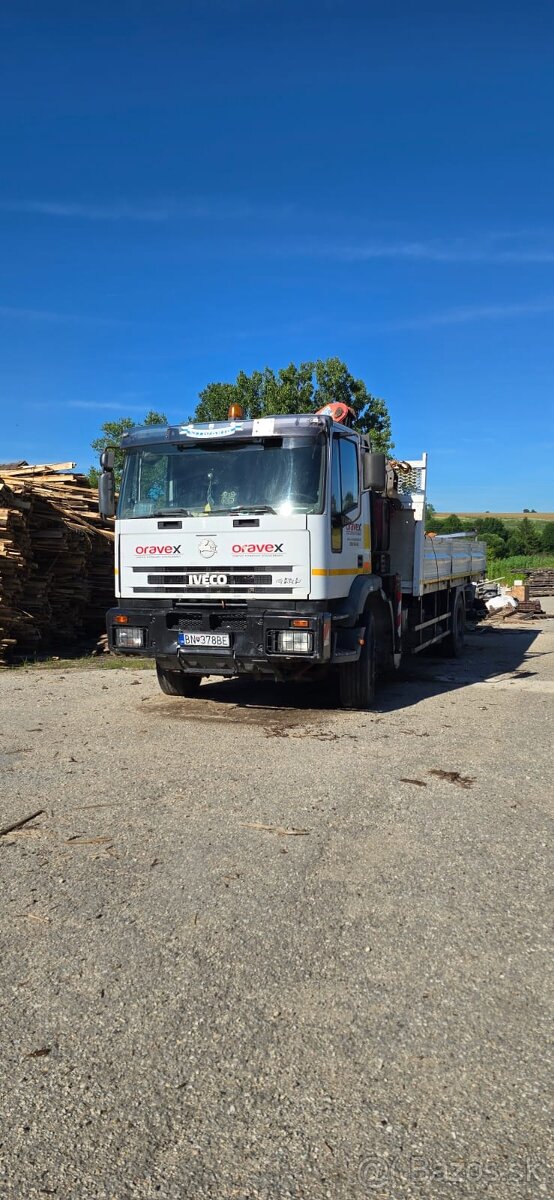 Predam Iveco s hydraulickou rukou