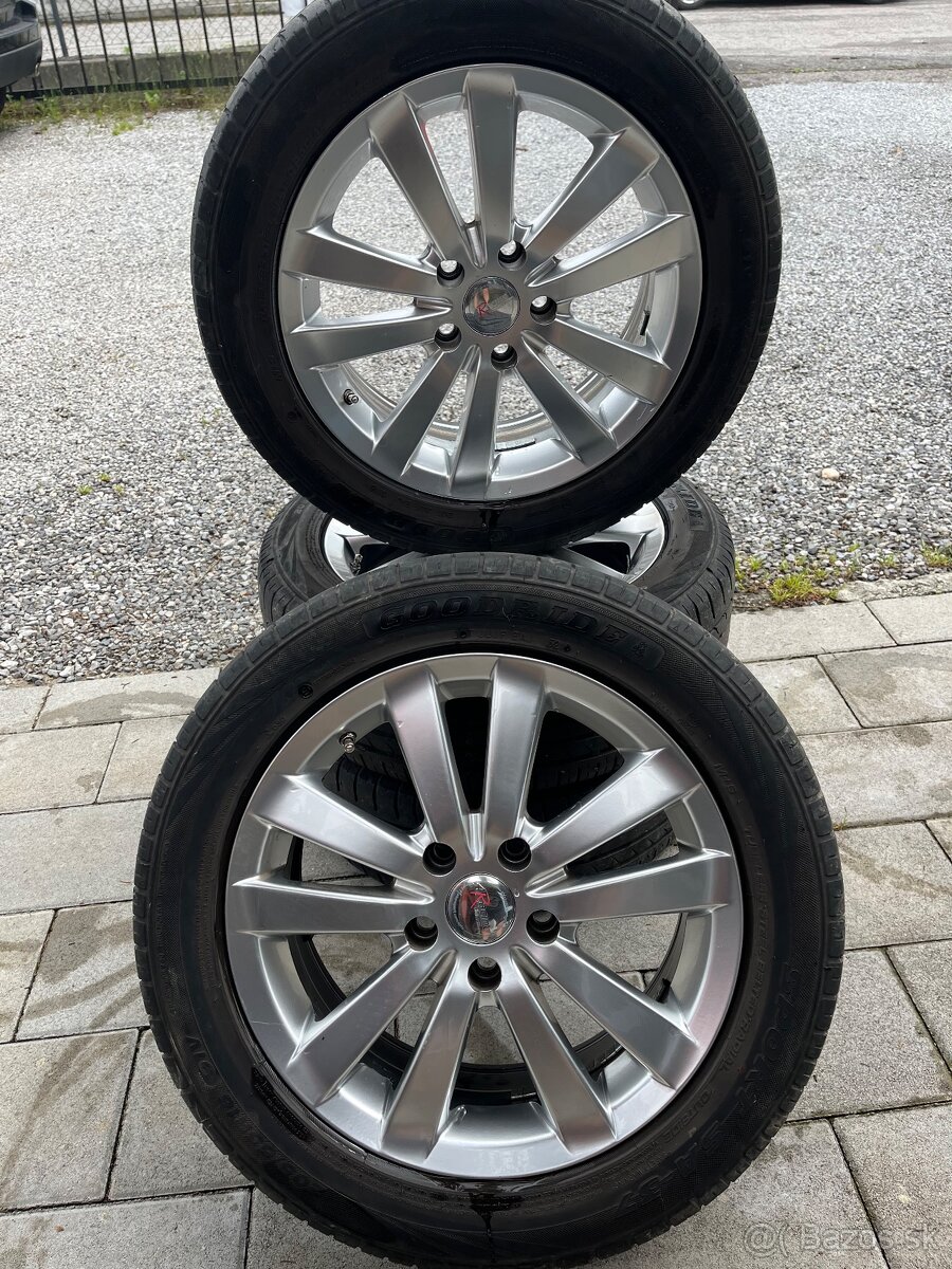 5x110 R16 Hliníkové disky 205/55/16, Opel meriva